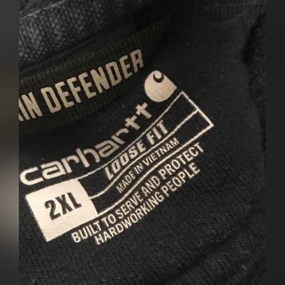 Carhartt Rain Defender® Midweight Logo Graphic Sweatshirt Size 2XL MSRP $64.99 - Picture 4 of 6